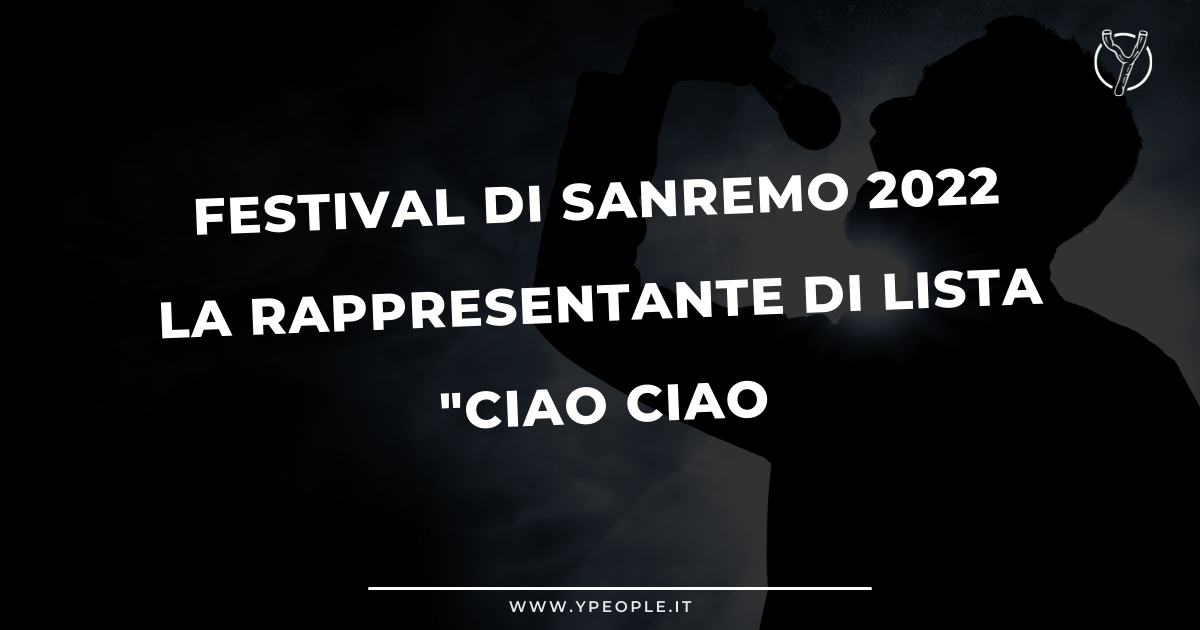 La Rappresentante di Lista Ciao Ciao