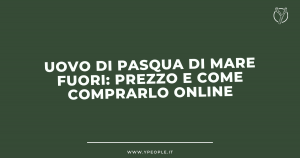 Uovo di Pasqua di Mare Fuori: Prezzo e Come Comprarlo Online